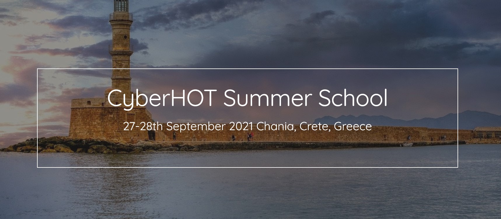 CyberHot Summer School sponsored by CYRENE