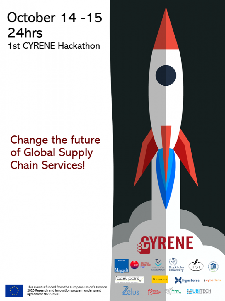 CYRENE Hackathon flyer