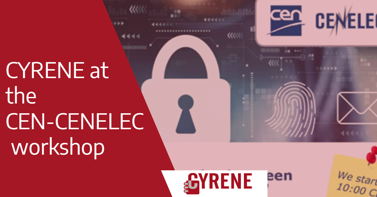 Read more about the article CYRENE at the CEN-CENELEC workshop