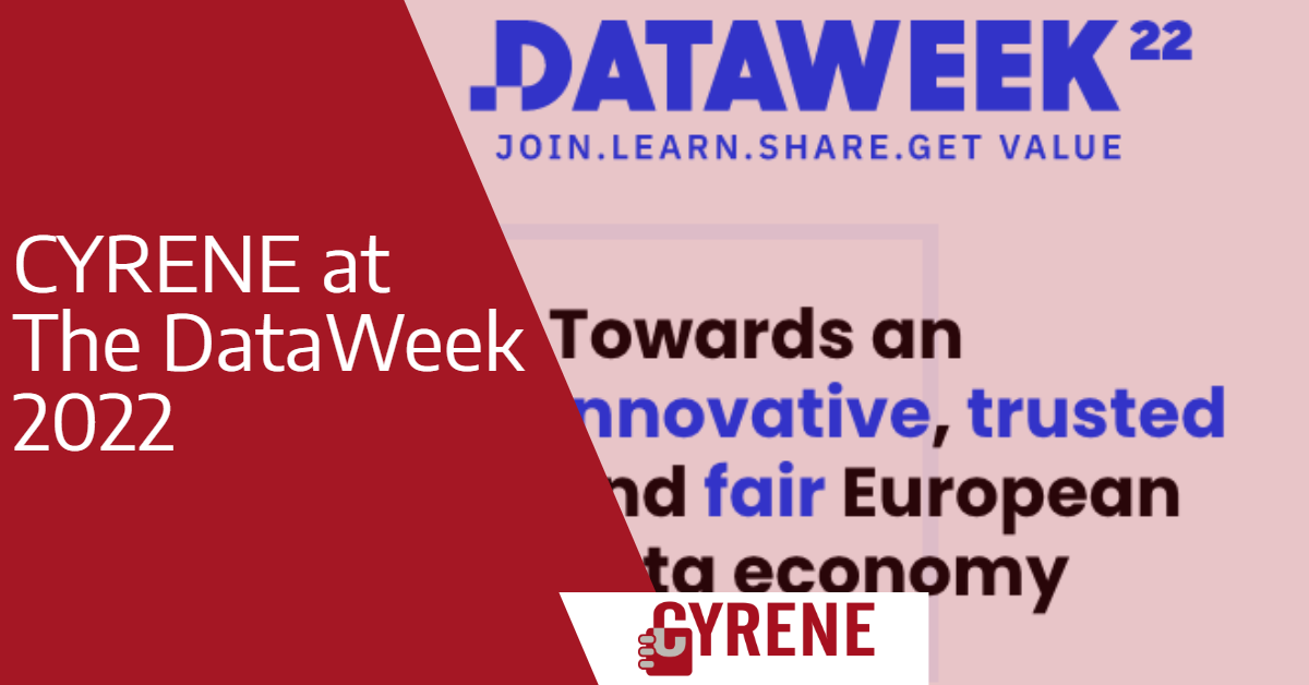 Read more about the article CYRENE at DataWeek 2022